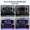 10" Car Radio Stereo for Dodge Ram Pickup Truck 1500 2500 3500 2013 2014 2015 2016 2017 2018 with Camera Carplay Android Auto Bluetooth Mirroring Touch GPS Navigation Replacement Head Unit view 2