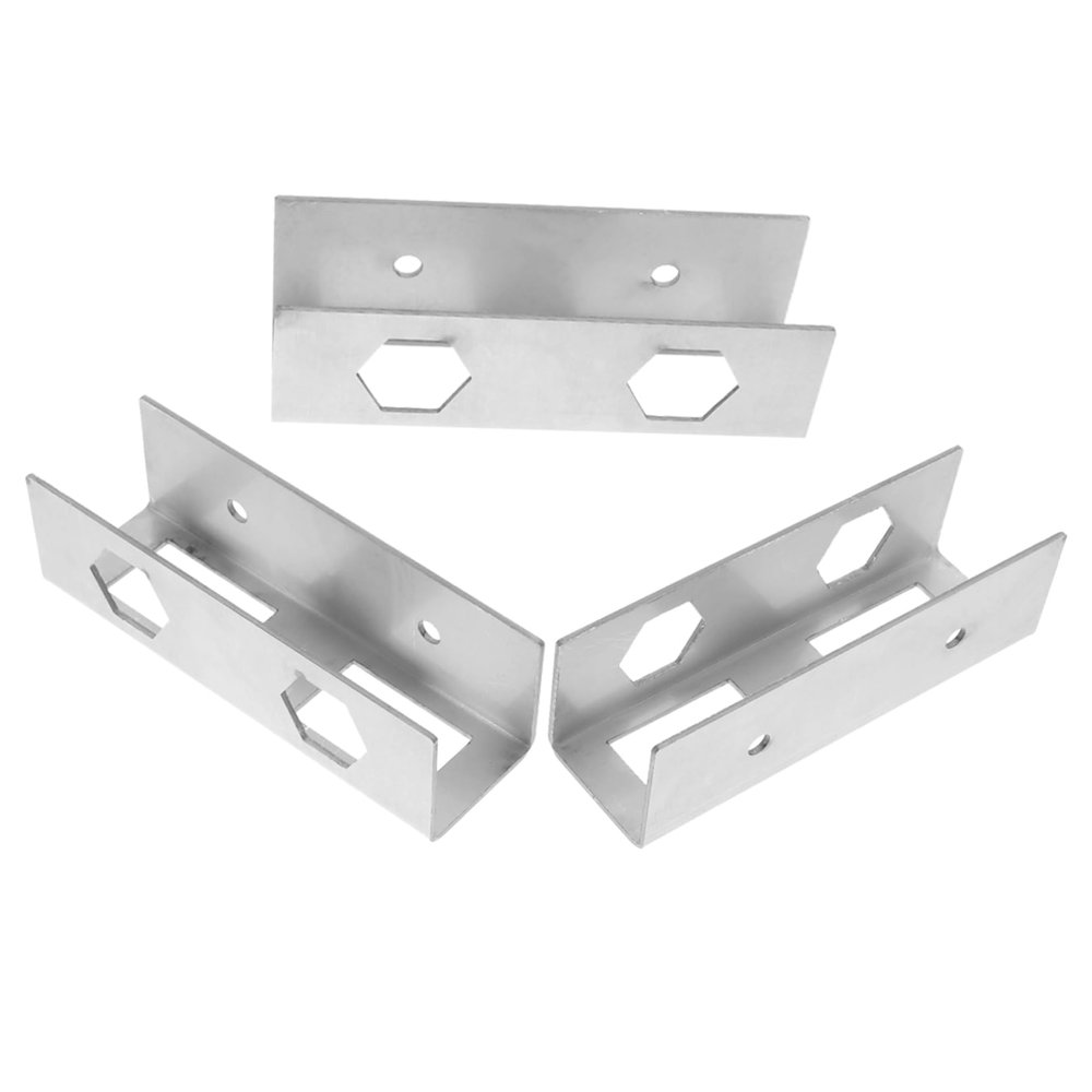 Mipcase 3pcs Under Desk Laptop Holder Portable Laptop Bracket for Office Lightweight Design Excellent Bearing Capacity Space-Saving Mount