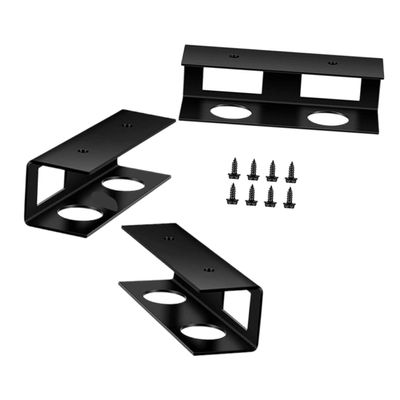 Mipcase 1set Under Desk Laptop Holder Bracket Laptop Storage Stand for Tidy Workspaces Design