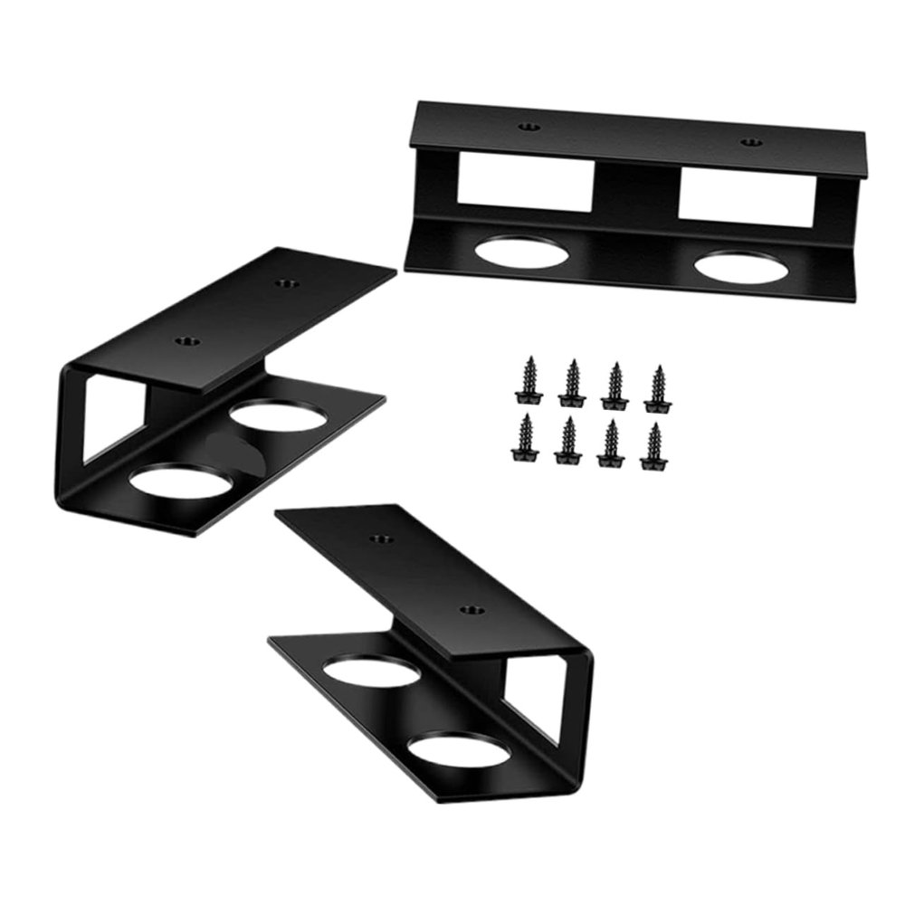 Mipcase 1set Under Desk Laptop Holder Bracket Laptop Storage Stand for Tidy Workspaces Design
