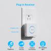 Wireless Motion Sensor Alarm Indoor: Motion Detector Alarm for Business Store Home Security with 35 Ringer/Led Light Remind- Motion Sensor Door Chime with Buzzer view 2