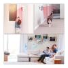 Wireless Motion Sensor Alarm Indoor: Motion Detector Alarm for Business Store Home Security with 35 Ringer/Led Light Remind- Motion Sensor Door Chime with Buzzer view 3