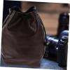 DOITOOL Camera Storage Bag Durable Brown Protective Case for Dslr Mirrorless Cameras Compact for Travel Storage from Scratches Shock view 3