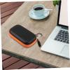 DOITOOL Portable Hard Drive Carrying Case Shockproof External Ssd Storage Pouch for Travel Lightweight Digital Organizer for USB Drives and Accessories view 4