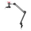Microscope 1080P USB Digital Adjustable Cantilever Bracket C Mount Microscope Camera Set(37MP Set,130X B) view 1