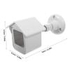 GALPADA 1set Outdoor Camera Rain Cover Weatherproof Case for Ring Blink Dome Security Cameras Protective Shade view 2