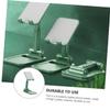 HAKIDZEL Adjustable Tablet and Phone Holder for Office Study and Home Use Compact and Space-Saving Design Compatible All Tablets and Smartphones view 3