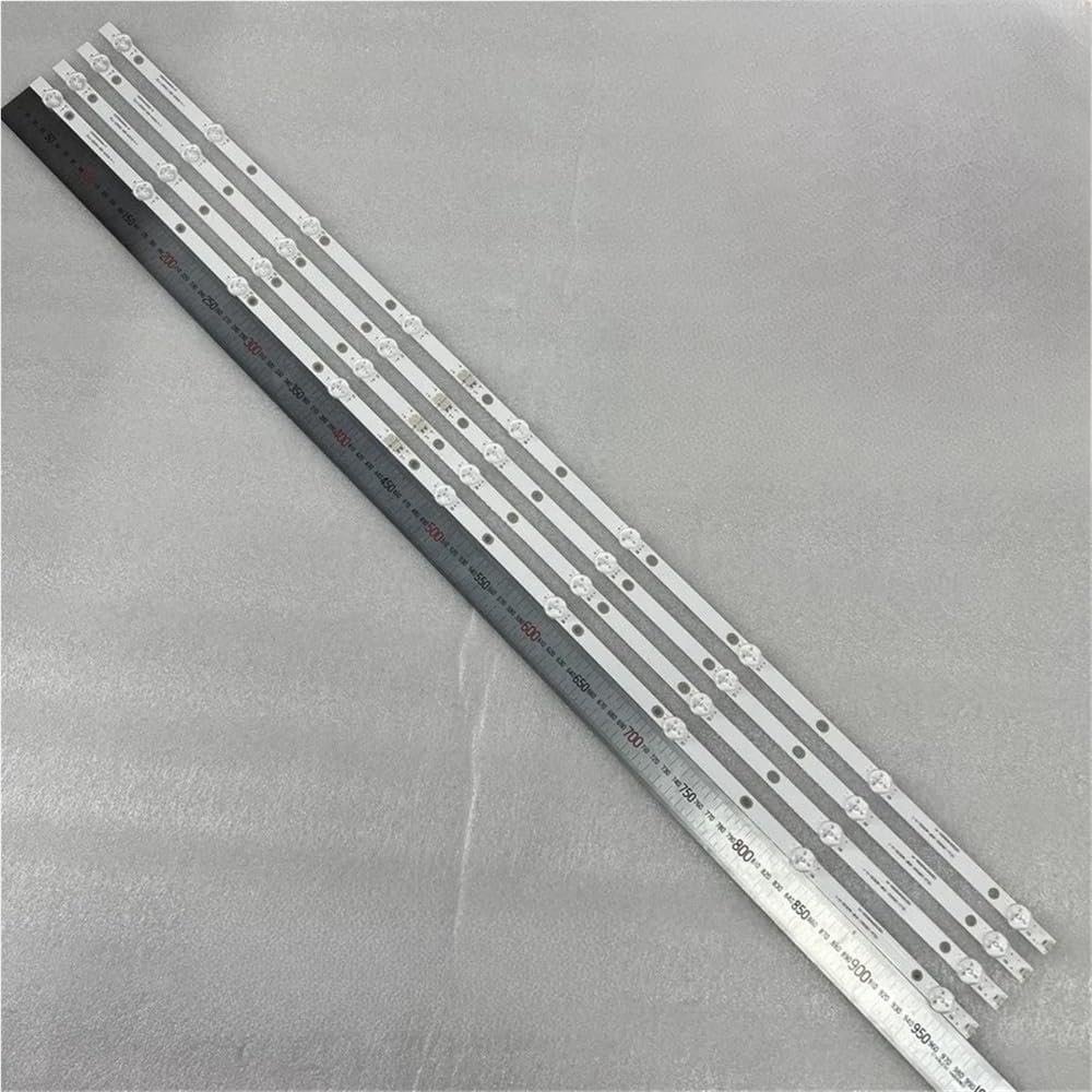 FENSAJRD LED Backlight Strips 9LED for LE50U7970 50PUF6033/T3 50PUF6513 50PUG6513 50PUF6132 50PUF6192 CEJJ-LB500Z-9S1P-M3030-H-1 TPT500B5(Kit 4pcs for 1 TV)