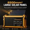 Emergency Radio with Hand Crank & Solar, NOAA Weather Band, AM/FM, 12000mAh view 3
