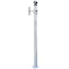 Fadiadem Outdoor Security Camera Pole Floor Mount, Surveillance Camera Mount Bracket, Weatherproof Monitor Mount Holder Stand Antenna, Weather Resistance Long Pole Mount