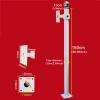 Fadiadem Outdoor Security Camera Pole Floor Mount, Surveillance Camera Mount Bracket, Weatherproof Monitor Mount Holder Stand Antenna, Weather Resistance Long Pole Mount view 2