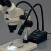 Microscope Kit 6W White 6500K /3500K Blue/Green/Red/Dual LED Gooseneck Flex Light Tube Illuminator Lamp for Industry Microscope Camera Microscope Lens Adapters(420nm) view 4