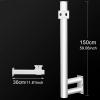 Fadiadem Surveillance Security Camera Mount Bracket, Outdoor CCTV Security Camera Pole Extension Arm Holder, Universal Camera Wall Mounting Holder Stand Monitor Bracket view 2