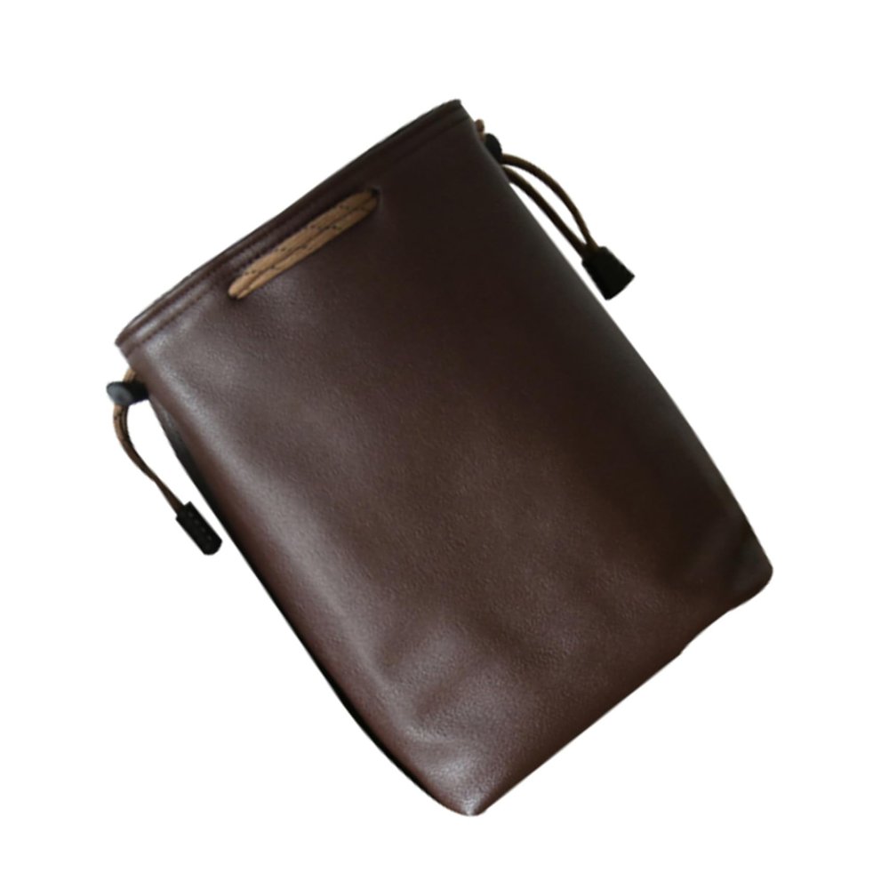 CHICAMPERA Practical Camera Storage Bag Durable Protective Case for Travel and Storage Compact Safe for Camera and Accessories Brown Liner Pack