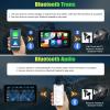 CAMECHO Motorcycle CarPlay & Android Auto & Bluetooth 6" HD 1440 * 720 Waterproof Apple Car Play Screen for Moto Motorbike, Portable Car Stereo with Mirror Link, Siri, Google Assistant view 4