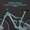 EFEALL Bike Mount for AirTag Hidden Under Water Bottle Holder with Anti-Theft Screw, Waterproof Bike Holder for AirTag, Bicycle GPS Tracker Mount Hidden Water Bottle Cage view 3