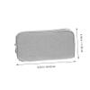 balacoo 2pcs Cable Bag Organizer Travel Organizer Bags Electronics Travel Case view 3