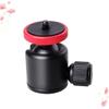 Balacoo Aluminum Alloy Mini Ball Head for Camera 1/4 Inch Screw Thread Mount Universal Camera Tripod Accessory view 3