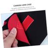 balacoo 1set Lens Bag Camera Lens Protector Lens Holder Lens Storage Pouch Camera Lens Case Lens Cover Bag Camera Lens Pouch Lens Storage Bag Black Neoprene 3pcs view 3