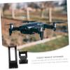 TEHAUX 1 Set Mobile Phone Tablet Holder Adjustable Stand Accessories Drone Small Mount Portable Remote Controller Tablet Bracket Remote Controller Phone Holder Black view 2