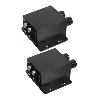 Cabilock 2pcs Adjustable Audio Amplifier Volume Control Knob for Car Speakers Audio Adapter for Tailored Sound Experience