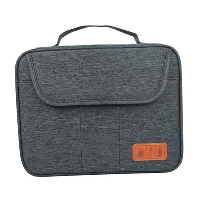 balacoo Cable Case Electronics Case Multiple Pockets Double-layer Dry Bags for Organizing Electronics