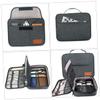 balacoo Cable Case Electronics Case Multiple Pockets Double-layer Dry Bags for Organizing Electronics view 2