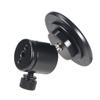 NovelGoal Mini Ball Head with 1/4'' Screw, 180 Rotation Tripod Mount Adapter Base, Magnetic Head Monitor Stand for DSLR Camera LED Light Bracket (Magnetic Head) view 2