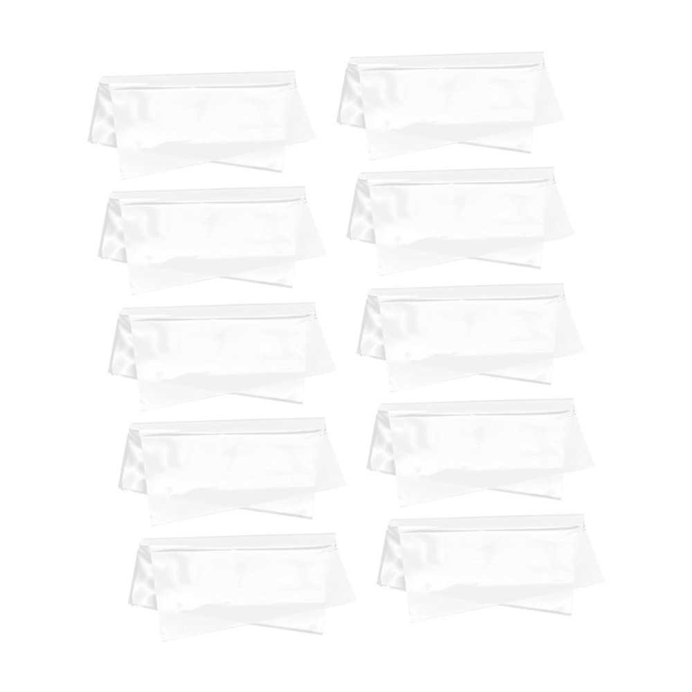 Abaodam 24PCS Vinyl Record Outer Sleeves PVC Protective Covers for Vinyl Albums Reusable and Waterproof and Music Lovers