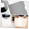 Abaodam 24PCS Vinyl Record Outer Sleeves PVC Protective Covers for Vinyl Albums Reusable and Waterproof and Music Lovers view 3