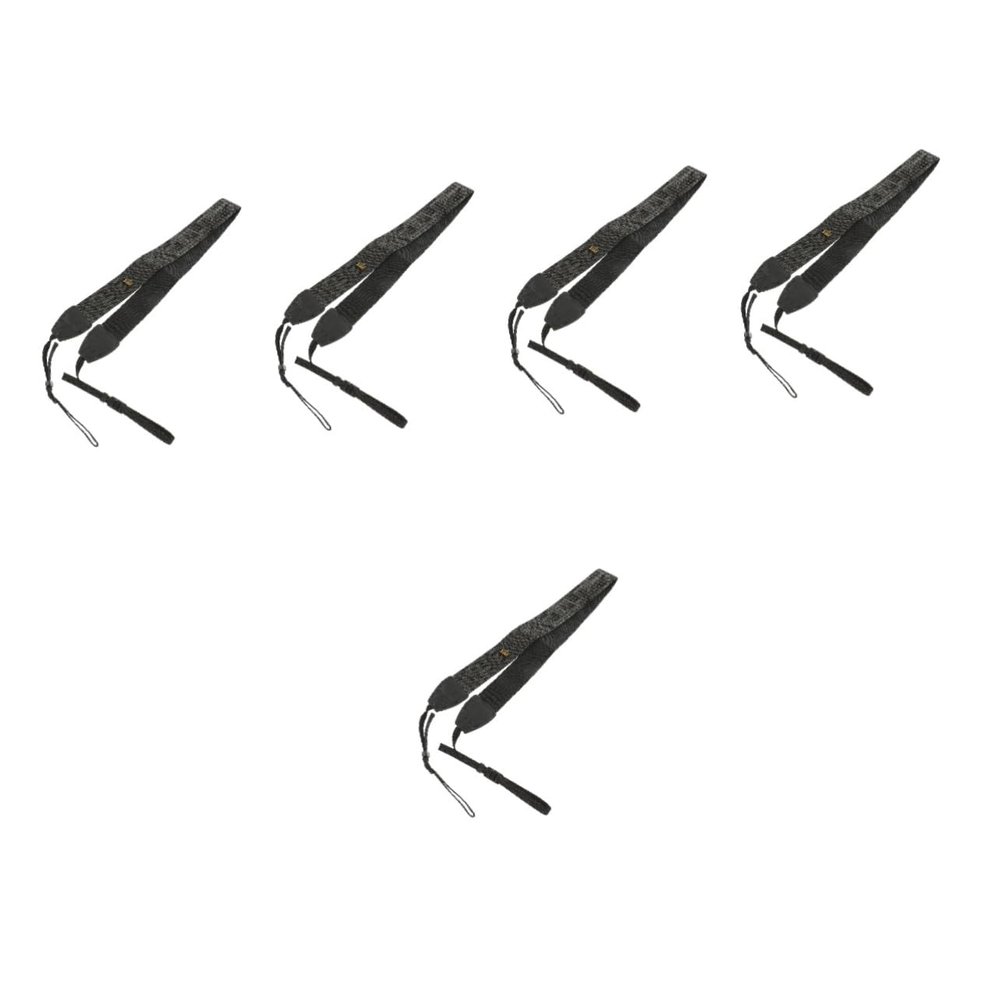 TEHAUX 5pcs Cotton Camera Shoulder Strap Padded Sling Strap for Dslr Easy Install Comfortable Fit