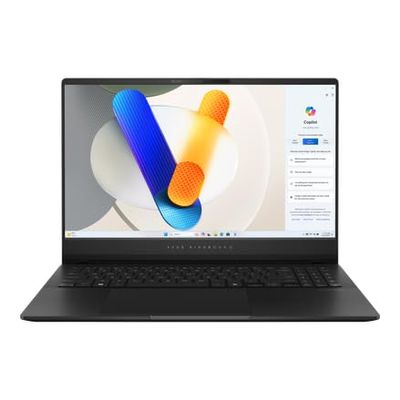 ASUS Vivobook S Personal Laptop, 2025, 16" 2880x1800 OLED 120Hz, Intel-16 Core Ultra 9 285H, 16GB LPDDR5, 1TB SSD, Win11 Pro, RGB Backlit KB, Wi-Fi 7, BT 5.4, Face Recognition Camera, Black