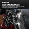 Bevinsee Lower Dashboard Ball Mount Compatible with Toyota 4Runner 2014-2024 Replacement for 8395035090 Silver view 3