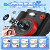 Instant Print Camera for Kids - Classic Black Digital Camera for 3-12 Year Olds, 1080P HD with 32GB SD Card, Selfie Mode & Durable Design, Ideal Christmas Birthday Gift, Portable Travel Toy view 2