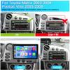 9" 4G+64G Android 13 Car Stereo for Toyota Matrix 2003-2004, for Pontiac Vibe 2003-2008 IPS Touchscreen Double Din Car Audio Receiver w/Wireless Carplay Android Auto GPS Navi WiFi SWC BT Backup Camera view 2