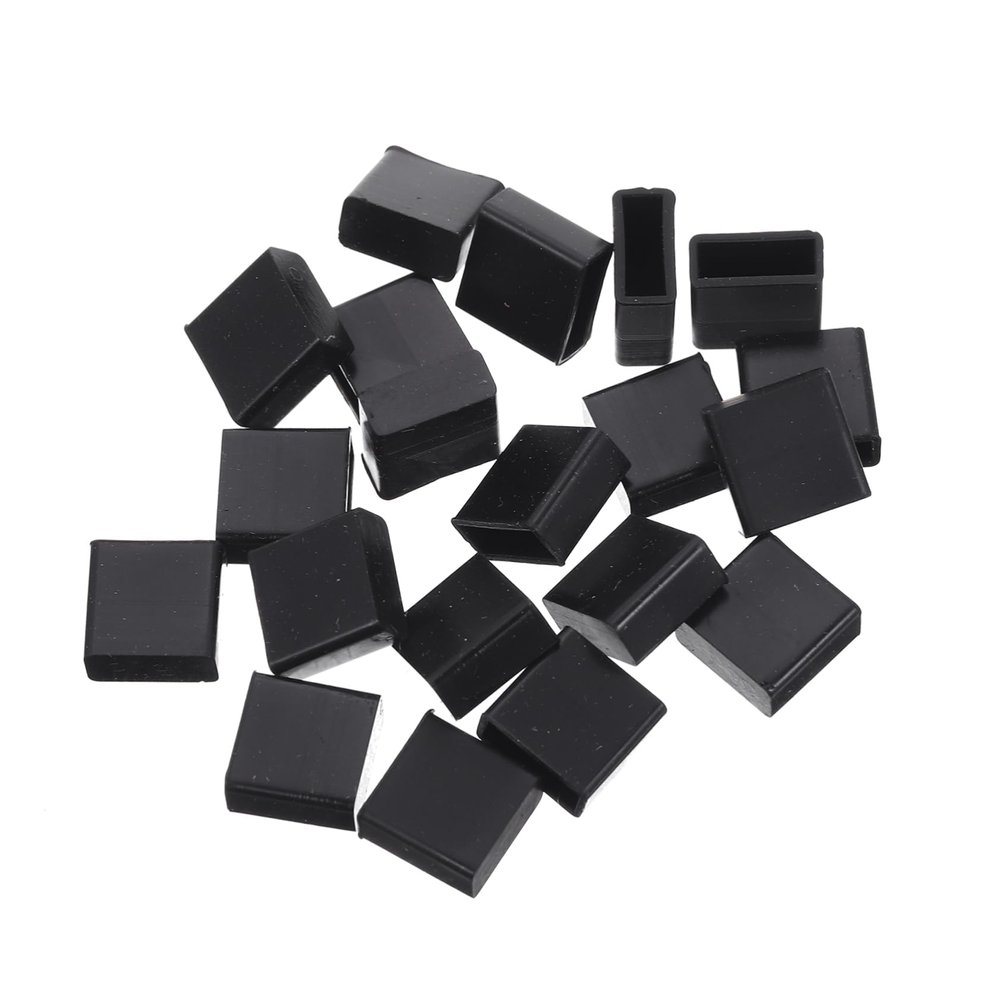 POPETPOP 20pcs USB Dust Plug Covers Soft Silicone Protector for USB Ports Prevents Dust and Scratches Lightweight and Portable Compatible Devices