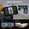 FEELWORLD FW568PRO 6-inch 1200Nit Camera Monitor, 4K HDMI 60Hz Field Monitor with 3D LUT, Focus Peaking, Waveform, 9:16 Vertical Marker for DSLR, Mirrorless Cameras, Video Production, Photography view 3