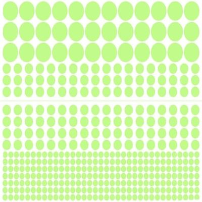 1 Sheet 407 Pcs Glow in The Dark Wall Stickers, Removable Glow in Dark Dots Wall Decals, Adhesive Dots Luminous, Glow in The Dark Ceiling Stickers, Wall Treatments and Supplies, Wall Stickers