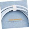 ABOOFAN Cord Ties Straps Back Adhesive 25m Cable Cord Organizer Reusable Cable Ties view 2