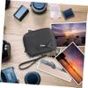 ARTIBETTER 1set Compact Hard Drive Organizer Bag Multi-purpose Storage Case for Data Cables and Earphones for Travel and Outdoor Use Sleek Design view 3