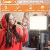 1-Pack LED Video Lighting Kit, Anautin 15W/1700Lux Photography Lighting with Tripod Stand, 2500-8500K Dimmable Streaming Light for Video Recording, Gaming, Podcast, Barber, Salon, TikTok, YouTube view 2