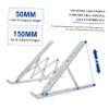 ARTIBETTER Adjustable Laptop Stand Aluminum Alloy Portable Foldable Silicone Material Laptop Accessory Space-Saving view 2