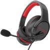 Gaming Headset for Xbox One, PS5, PS4, PC, Sega Game Gear and Other Devices with 3.5mm Audio Jack, Plug and Play, Gaming Headphones for Nintendo Switch with Clear Mic, Folding Design for Kids (Red) view 1