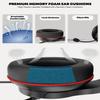 Gaming Headset for Xbox One, PS5, PS4, PC, Sega Game Gear and Other Devices with 3.5mm Audio Jack, Plug and Play, Gaming Headphones for Nintendo Switch with Clear Mic, Folding Design for Kids (Red) view 2