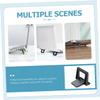 POPETPOP 1pair Ergonomic Laptop Riser Stand for Tabletop Height Material Airflow Supports up for Comfortable Workstation Setup view 2