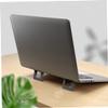 POPETPOP 1pair Ergonomic Laptop Riser Stand for Tabletop Height Material Airflow Supports up for Comfortable Workstation Setup view 4