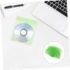 POPETPOP 200pcs Cd Sleeves Replacement Plastic DVD Storage Case Cd Case Holder for DVD Organizer Sleeves Pp Material Random Color view 3