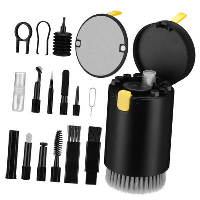 ARTIBETTER 1set Laptop Cleaning Kit Accessories Dusting Brush Screen Cleaner Travel Kit