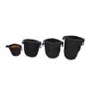 balacoo 4pcs Camera Lens Storage Bag Waterproof Small Drawstring Design Belt Loop Snap Clip for Dslr Lenses view 1