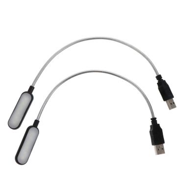 ARTIBETTER 2PCS Reading Lamp Portable Mini Light for Home Office Travel Flexible Design for Nightstand Study Compact